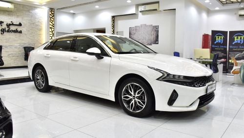 Kia K5 EXCELLENT DEAL for our KIA K5 ( 2022 Model ) in White Color GCC Specs