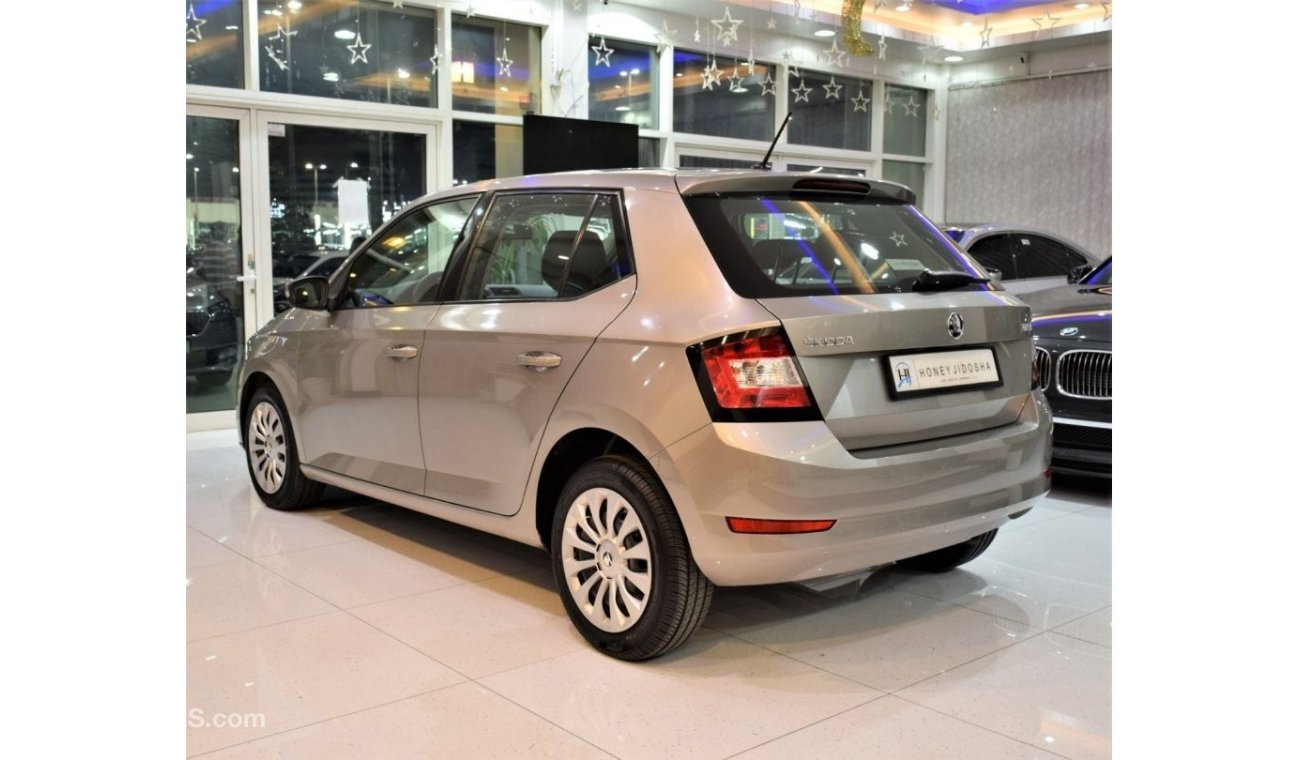 Skoda Fabia EXCELLENT DEAL for our Skoda FABIA 1.6L 2019 Model!! in Beige/Silver Color! GCC Specs