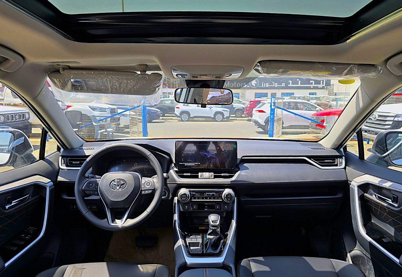 تويوتا راف ٤ TOYOTA RAV4 PETROL 2.0L - CHINESE SPECS- FULL OPTIONS - 4X2 - 2025 MODEL - WHITE INSIDE BLACK - 