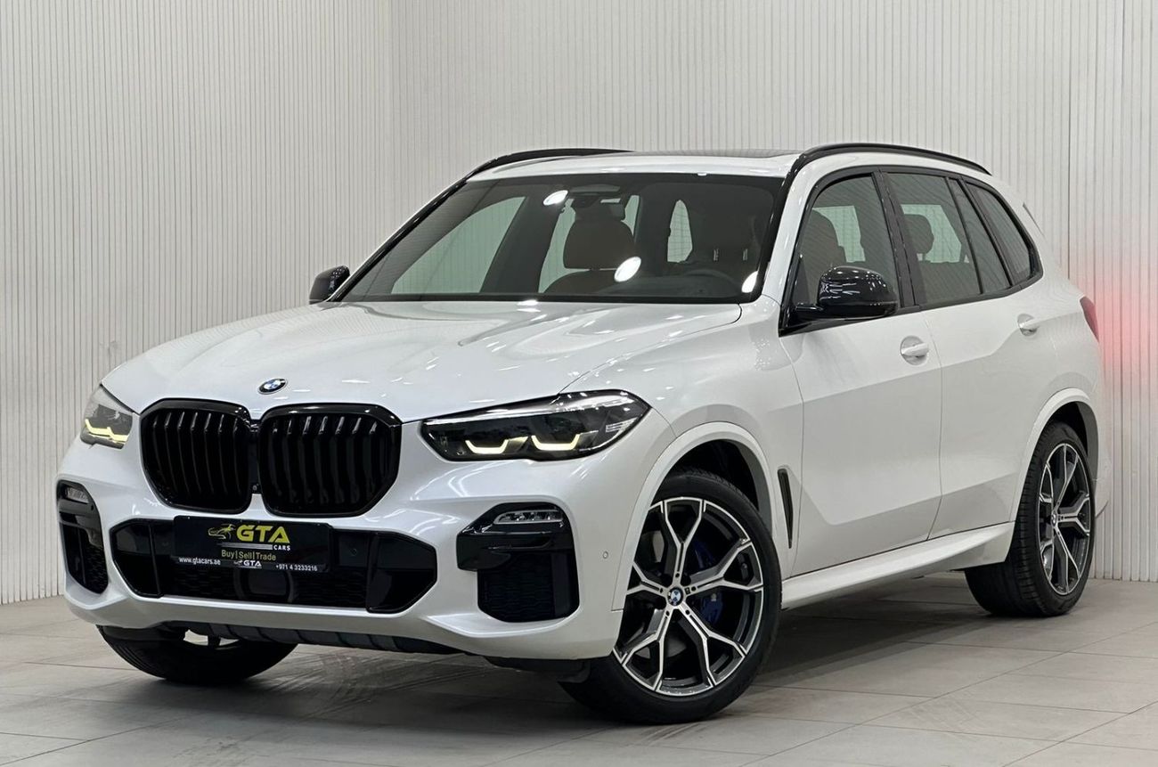 بي أم دبليو X5 40i اكسكلوسيف 2021 BMW X5 xDrive40i M-Sport, March 2026 BMW Warranty + Service Pack, Full Options, L