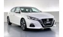 Nissan Altima SV | 1 year free warranty | 1.99% financing rate | Flood Free