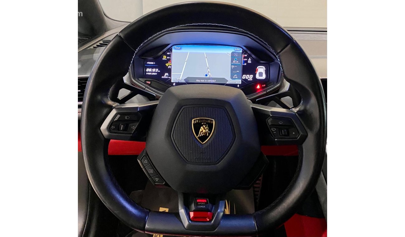 Lamborghini Huracan 2015 Lamborghini Huracan LP 610-4, Service History, Warranty, GCC