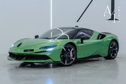 Ferrari SF90 Stradale 2021 Ferrari SF90 Assetto Fiorano, Carbon Fiber Package,Warranty, GCC Specs