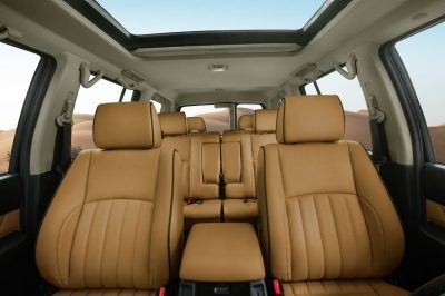 Nissan Patrol Super Safari interior - Seats