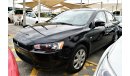 Mitsubishi Lancer 2015 BLACK GCC NO ACCIDENT NO PAINT PERFECT