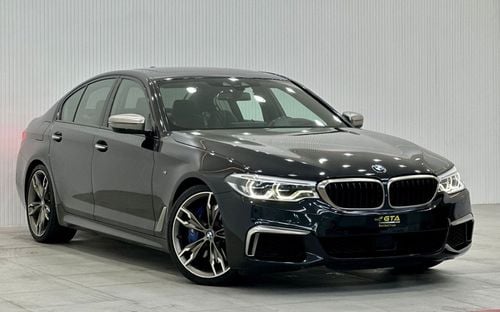 BMW 550i 2018 BMW 550i xDrive M Sport, Sep 2024 BMW Warranty + Service Package, Fully Loaded, GCC