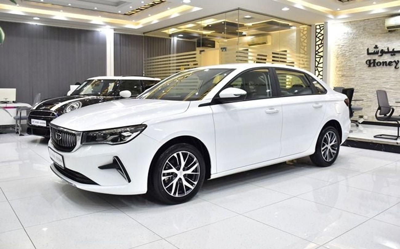 جيلي إمجراند EXCELLENT DEAL for our Geely Emgrand 1.5L ( 2024 Model ) in White Color GCC Specs