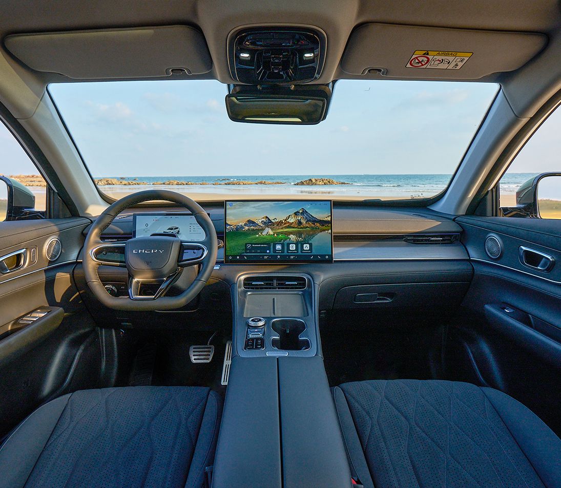 شيري تيجو 8 interior - Cockpit