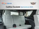 Cadillac Escalade Sport Platinum 6.2L 4WD (Export only)