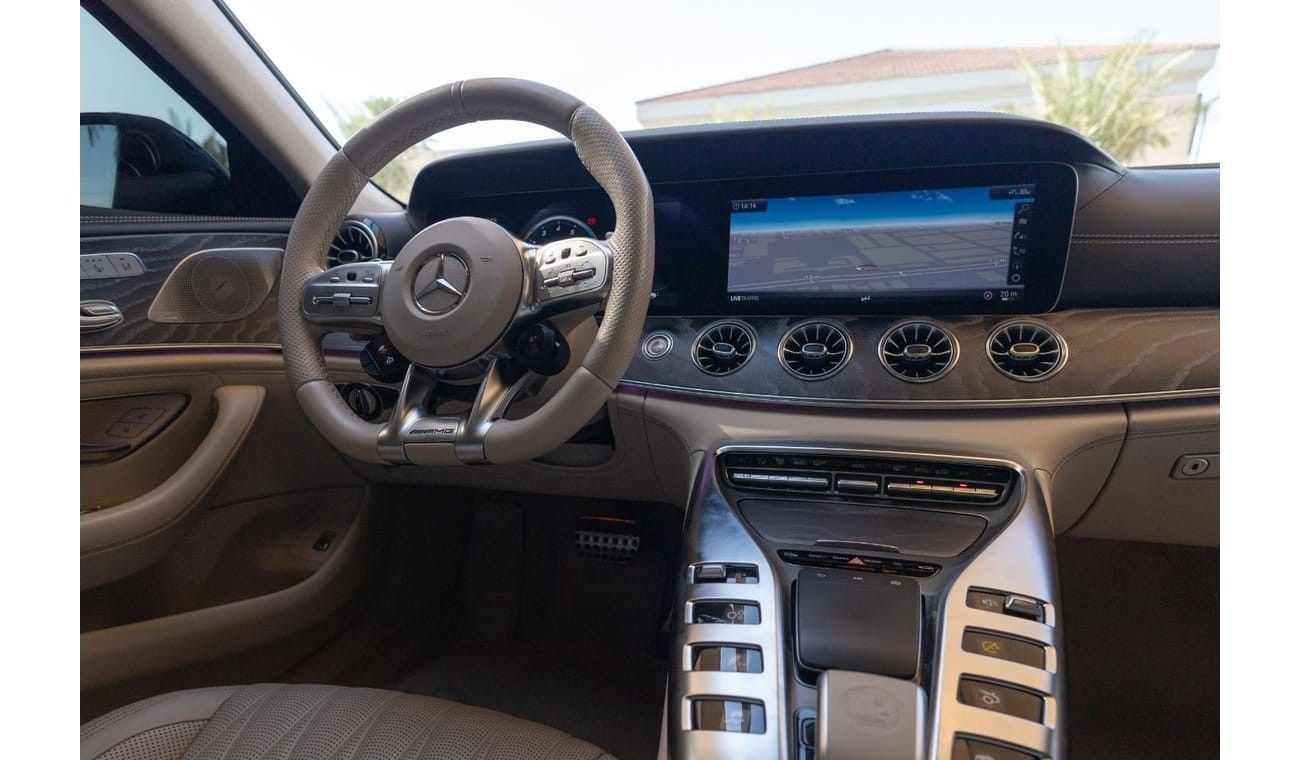 مرسيدس بنز ايه ام جي جي تي 43 Mercedes-Benz GT43 AMG 2019 GCC under Agency Warranty with Flexible Down-Payment.