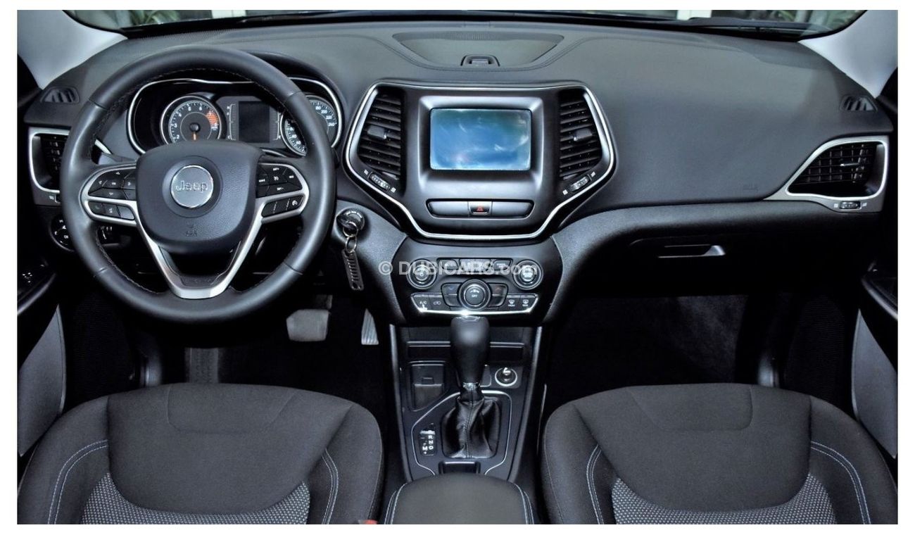 Jeep Cherokee EXCELLENT DEAL for our Jeep Cherokee SPORT ( 2020 Model ) in Pastel Blue Color GCC Specs