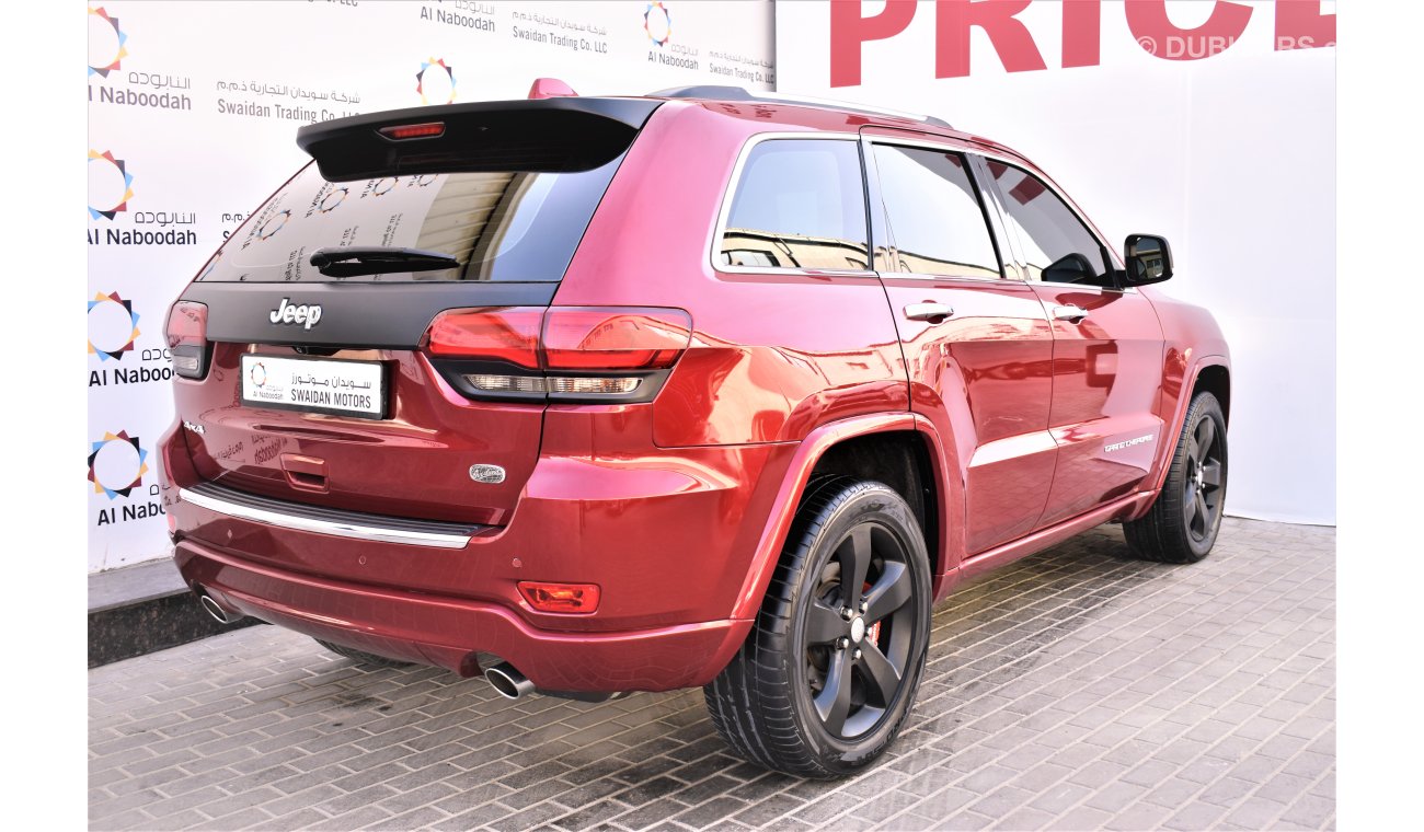 جيب جراند شيروكي OVERLAND 3.6L V6 4X4 2014 GCC SPECS