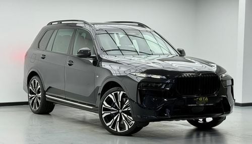 BMW X7 2024 BMW X7 xDrive40i M-Sport, 2029 BMW Warranty + Service Pack, Low Km, 7 Seater, Fully loaded, GCC