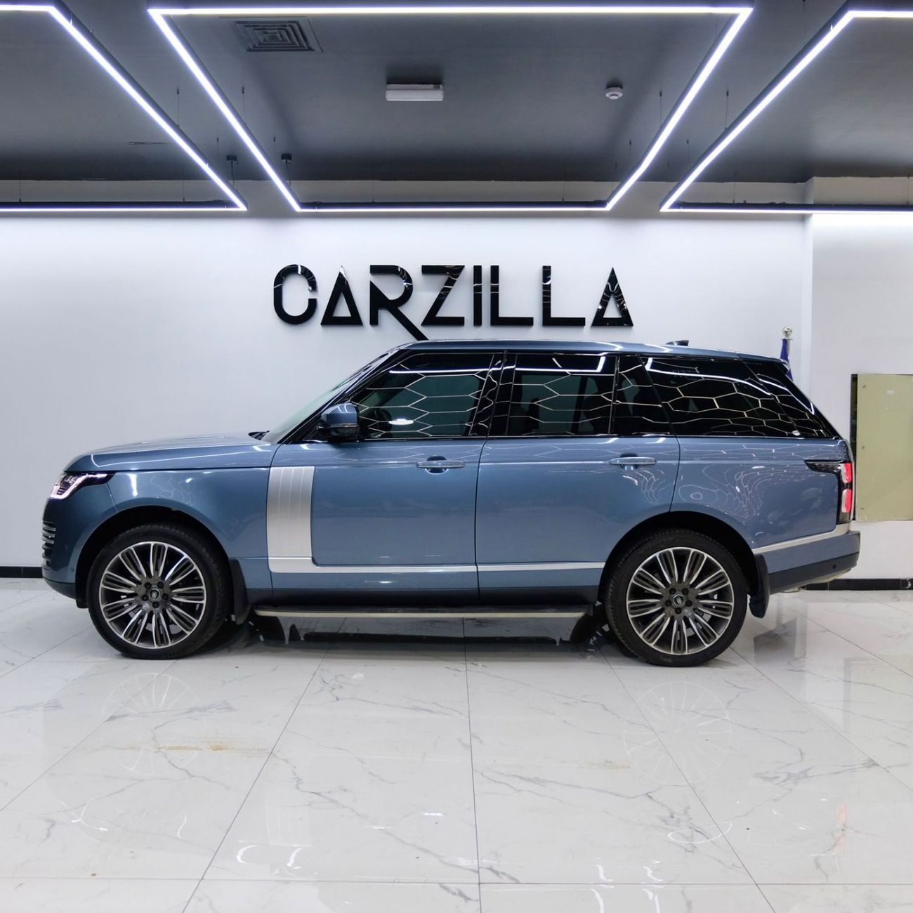 Land Rover Range Rover Autobiography 5.0L (510 HP) Range Rover Autobiography 2019 – Blue | European Specs | Luxury SUV