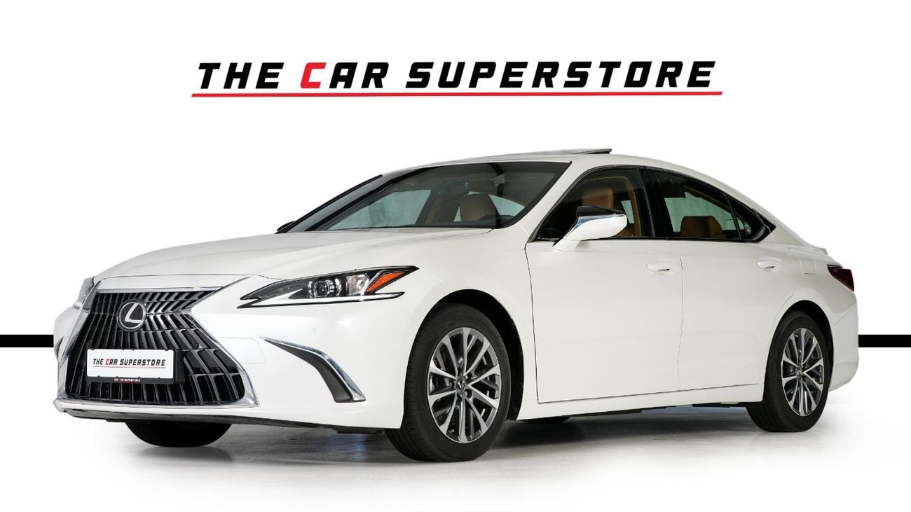 Lexus ES300h GCC- warranty valid till December 2028