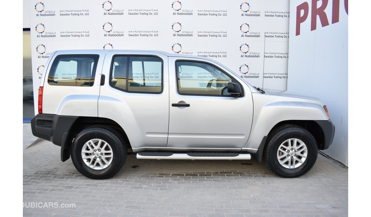 Nissan X-Terra 4.0L S V6 AWD 2015 GCC SPECS WITH DEALER WARRANTY