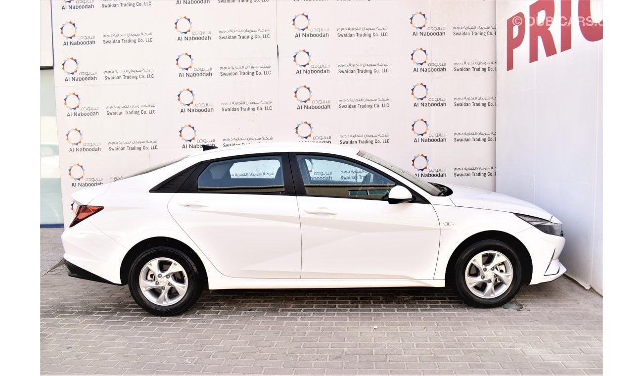 Hyundai Elantra AED 1330 PM | 1.6L SMART GCC DEALER WARRANTY