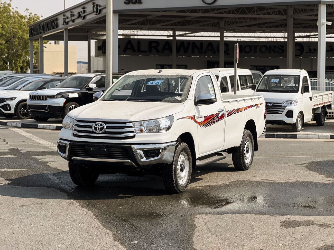 تويوتا هيلوكس EXPORT ONLY - GLS 2.7L 4WD Single Cabin (With Central Diff Lock)