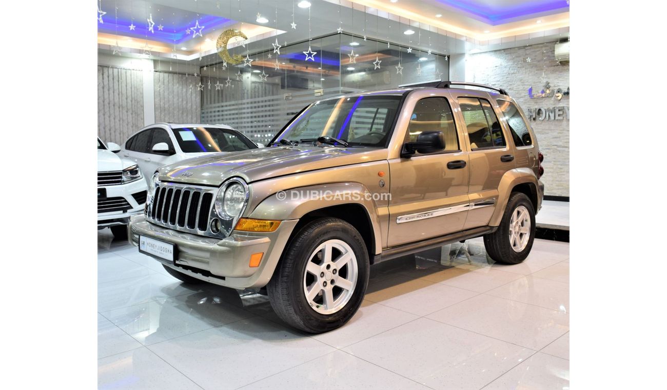 Jeep Cherokee EXCELLENT DEAL for our JEEP Cherokee LIMITED 3.7L ( 2007 Model! ) in Gold Color! GCC Specs