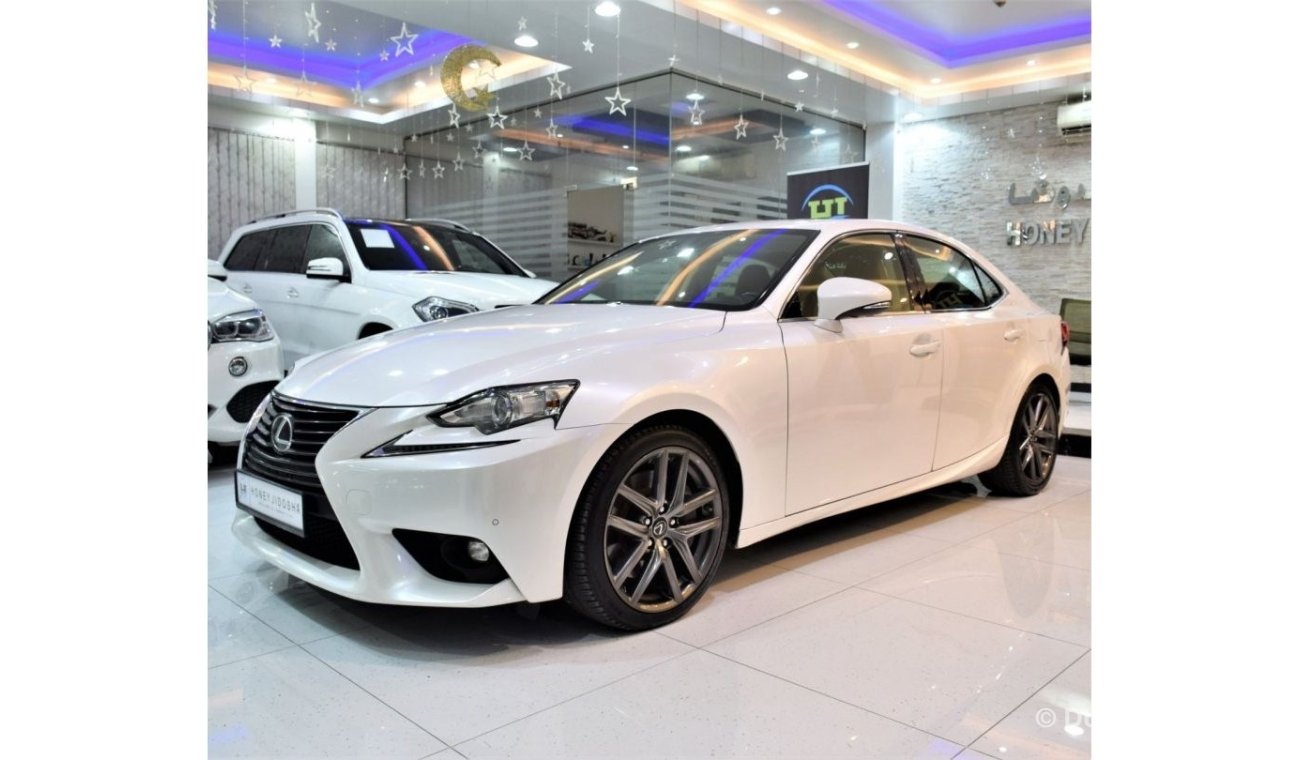 لكزس IS 200 EXCELLENT DEAL for our Lexus IS 200t 2016 Model!! in White Color! GCC Specs