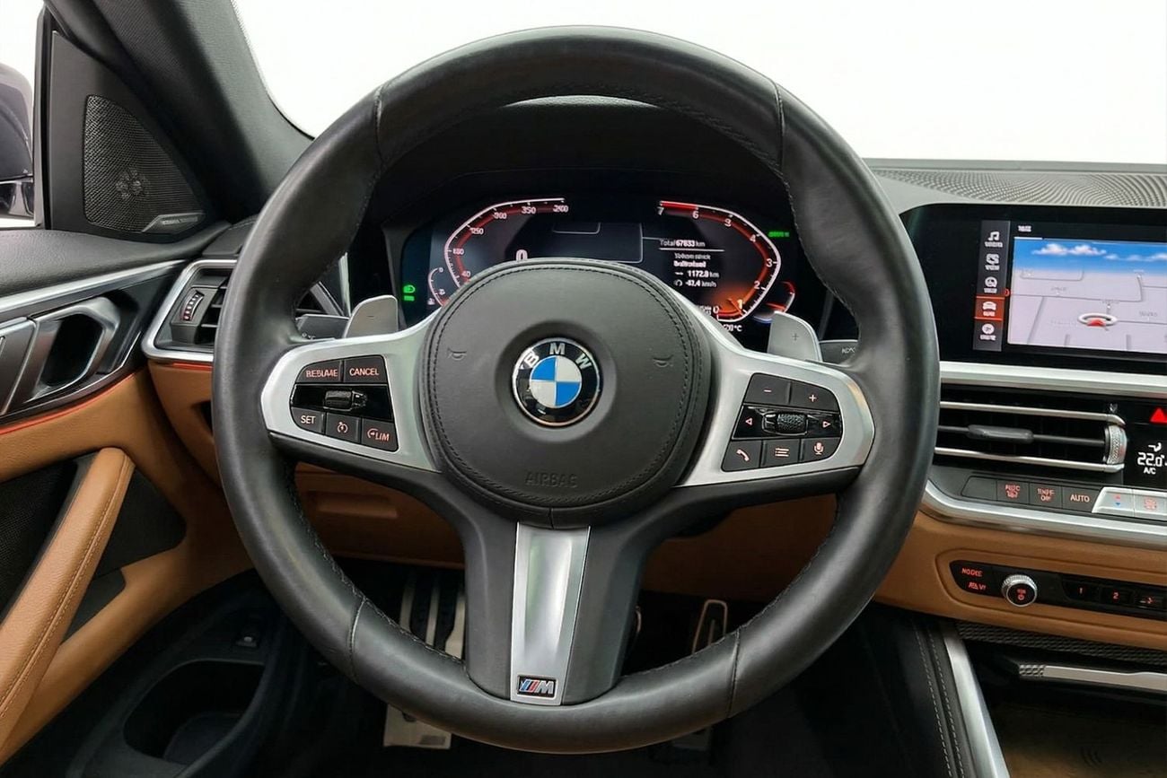 BMW M430i 2,217 AED/ Monthly l BMW 430i M Sport 2021 l GCC  – Warranty Until May 2026