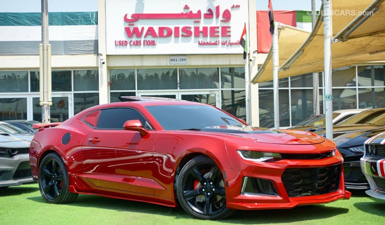 شيفروليه كامارو Camaro RS V6 2016/ZL1 Kit/Sun Roof/Leather Interior/Very Good Condition