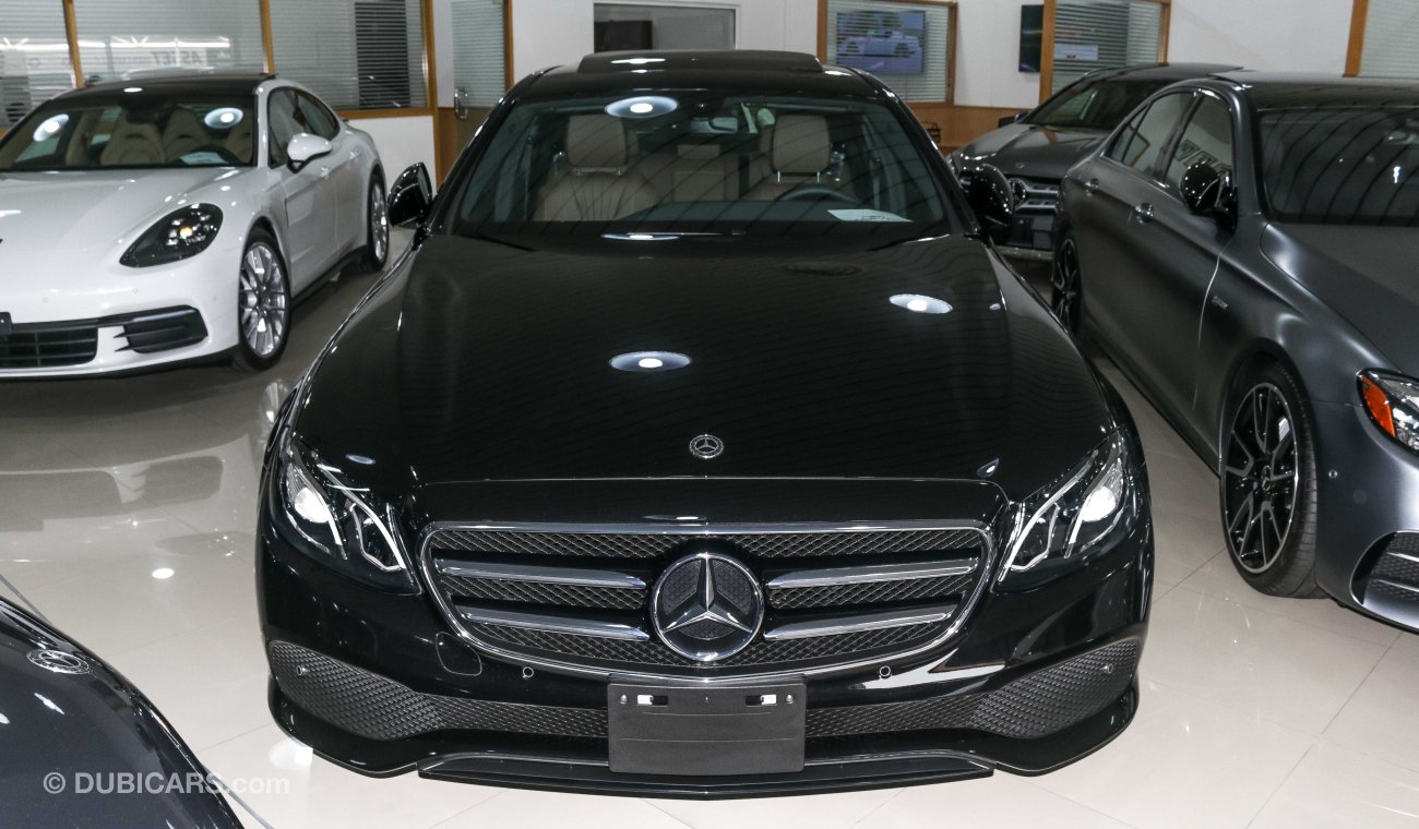 مرسيدس بنز E 250 2018, 2.0L GCC, 0km with 2 Years Unlimited Mileage Warranty