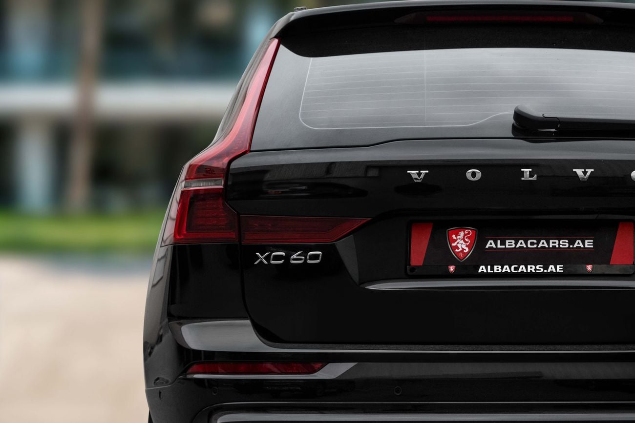 Volvo XC60 XC60 Ultra Dark | 4,113 P.M | 0% Downpayment | 5 Year Volvo Warranty + Service! | Ramadan Offer!
