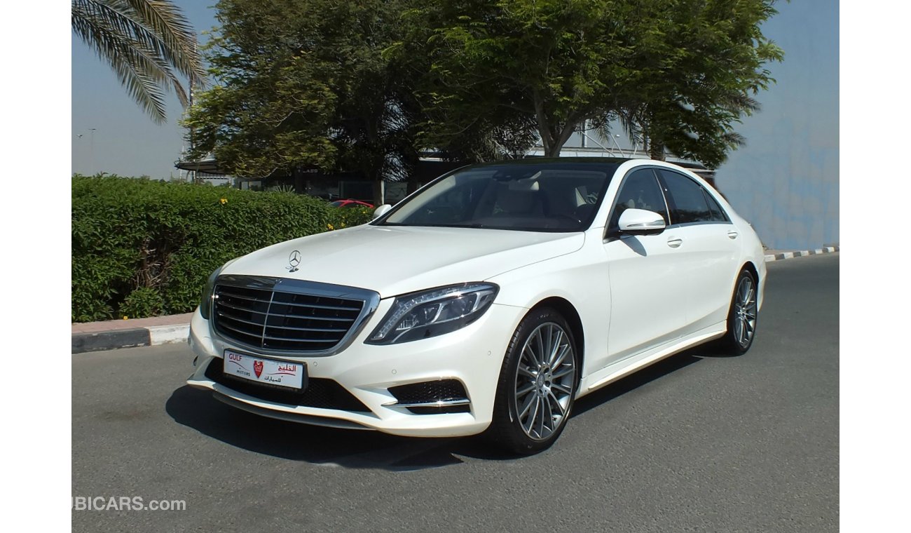 مرسيدس بنز S 500 FULL SERVICE IN GARGASH