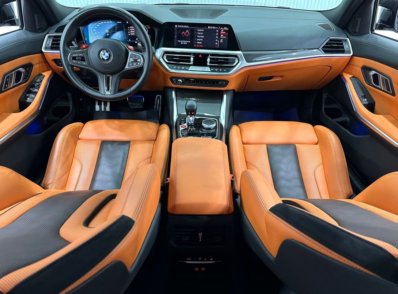 BMW M3 2022 BMW M3 Competition XDrive, FEB 2027 BMW Warranty + Service Contract, GCC