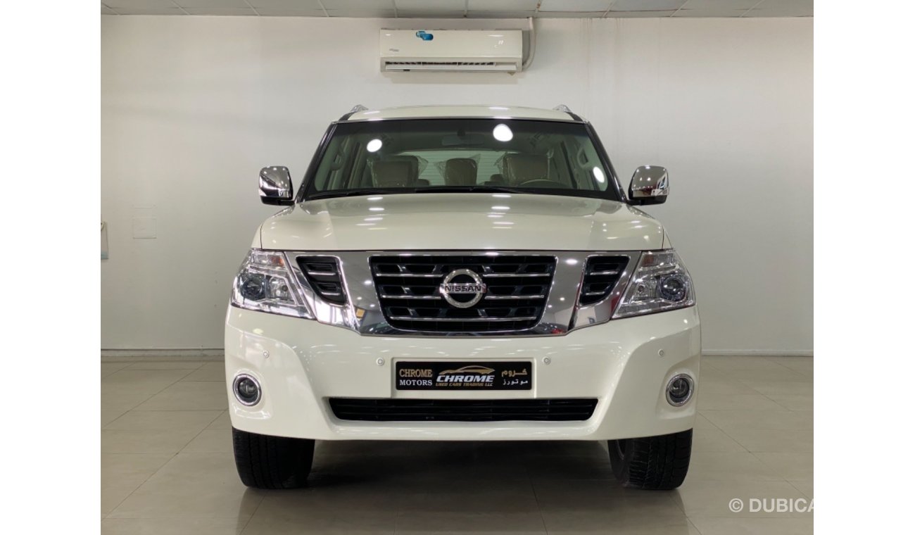 Nissan Patrol Se  V8 T2 with platinum Kit GCC 2015