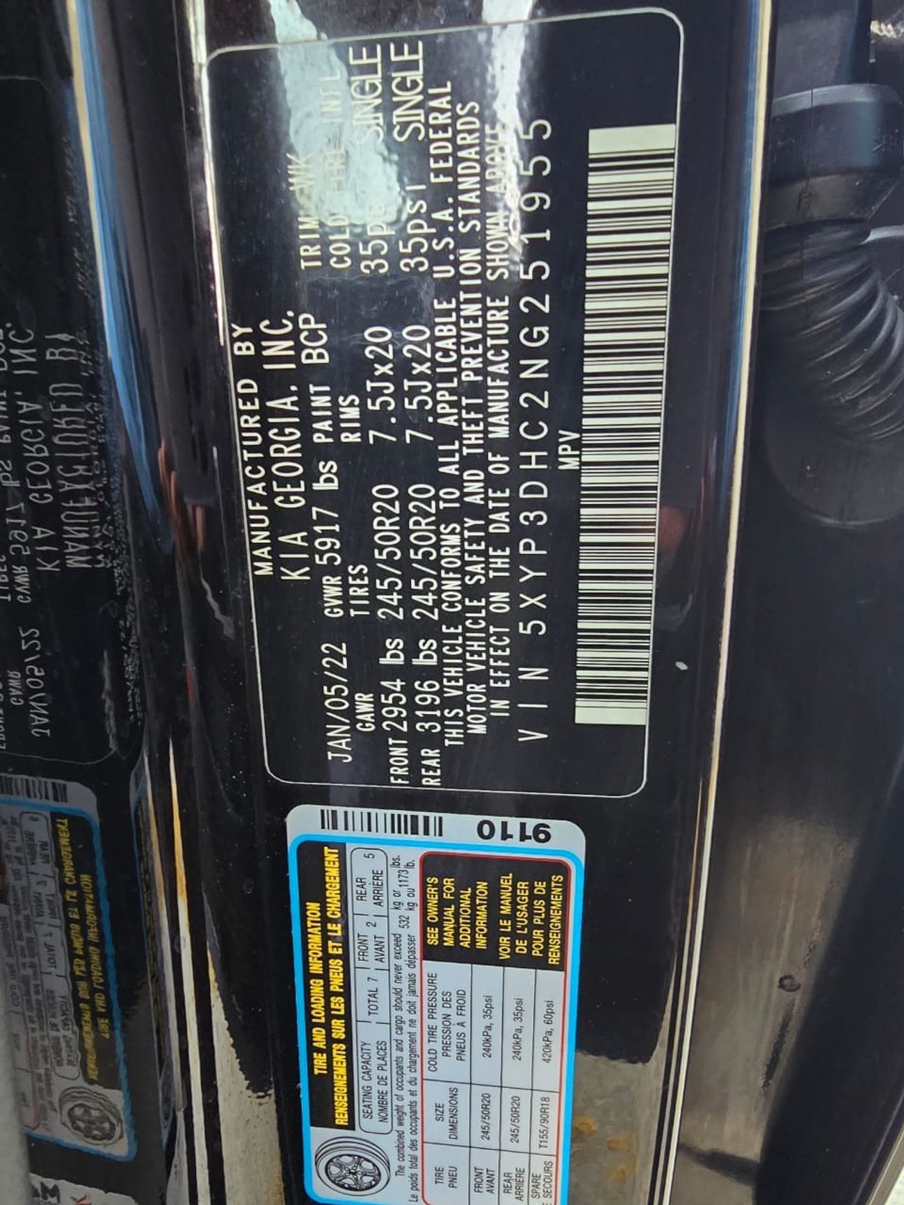 كيا تيلورايد EX 3.8L