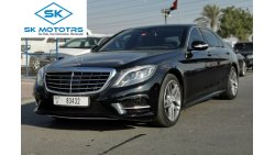 مرسيدس بنز S 400 3.0L Petrol, 19" Alloy Rims, Push Start, LED Head Lights, Cooled front seats, LOT-977