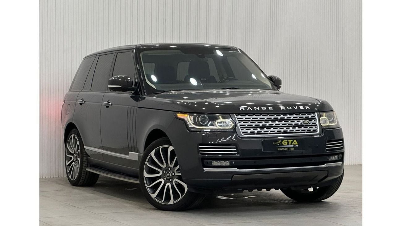 لاند روفر رينج روفر 2014 Range Rover Vogue SE Supercharged, Full Service History, Excellent Condition, GCC