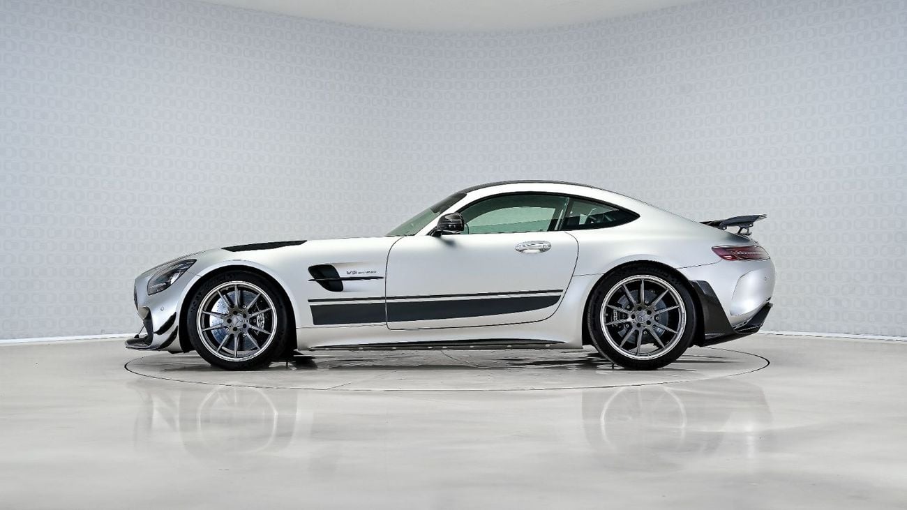 مرسيدس بنز AMG GTR Pro | AED 8,853 PM | Carbon Pack, Low KM, GCC | Ramadan Offer