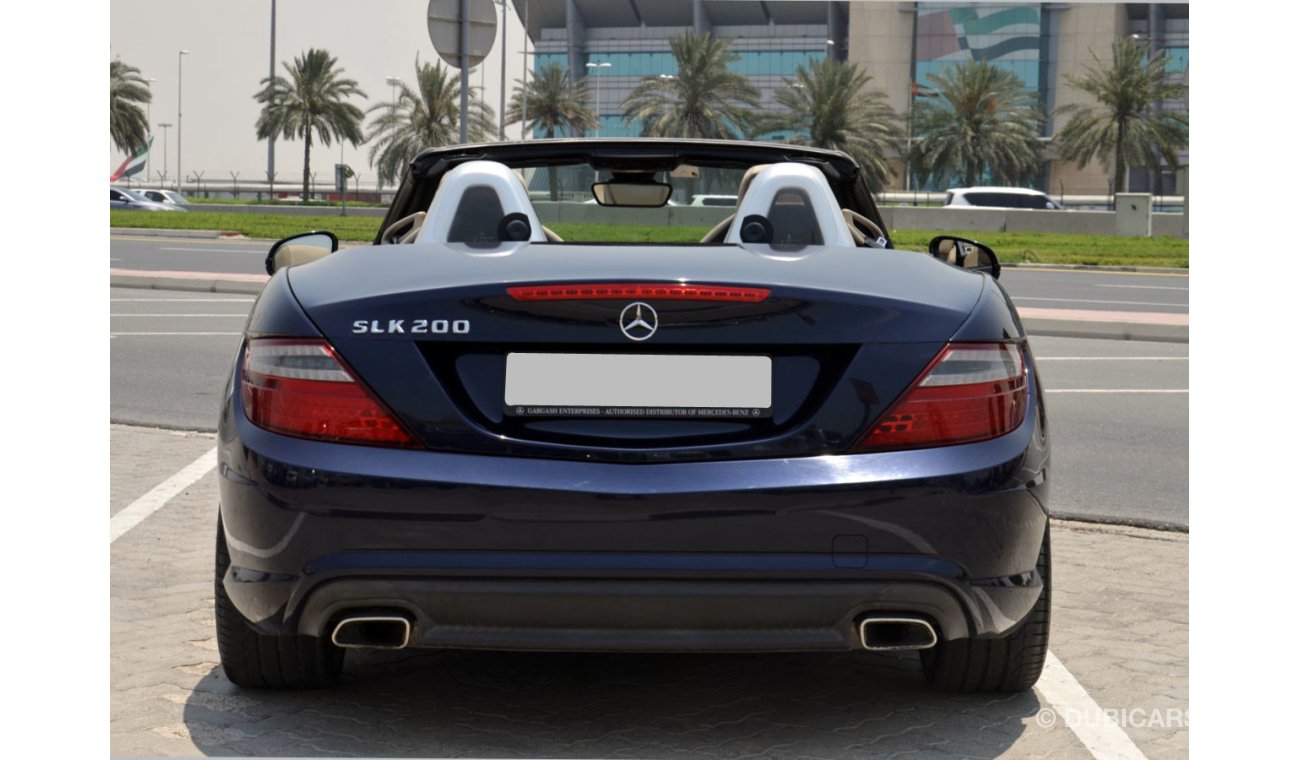 مرسيدس بنز SLK 200 Fully Loaded in Perfect Condition