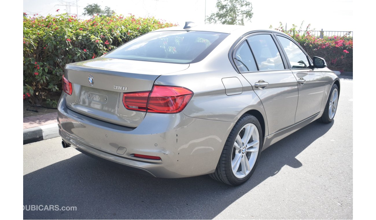 بي أم دبليو 318 BMW 318i 2016 GCC Specs - Low Mileage - Full Service