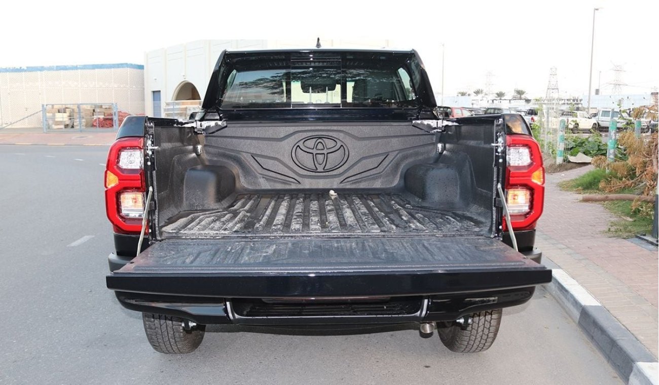 تويوتا هيلوكس 2024 YM Toyota Hilux 2.8L Diesel Engine GR. Sport Black Color Full option Top of The Line