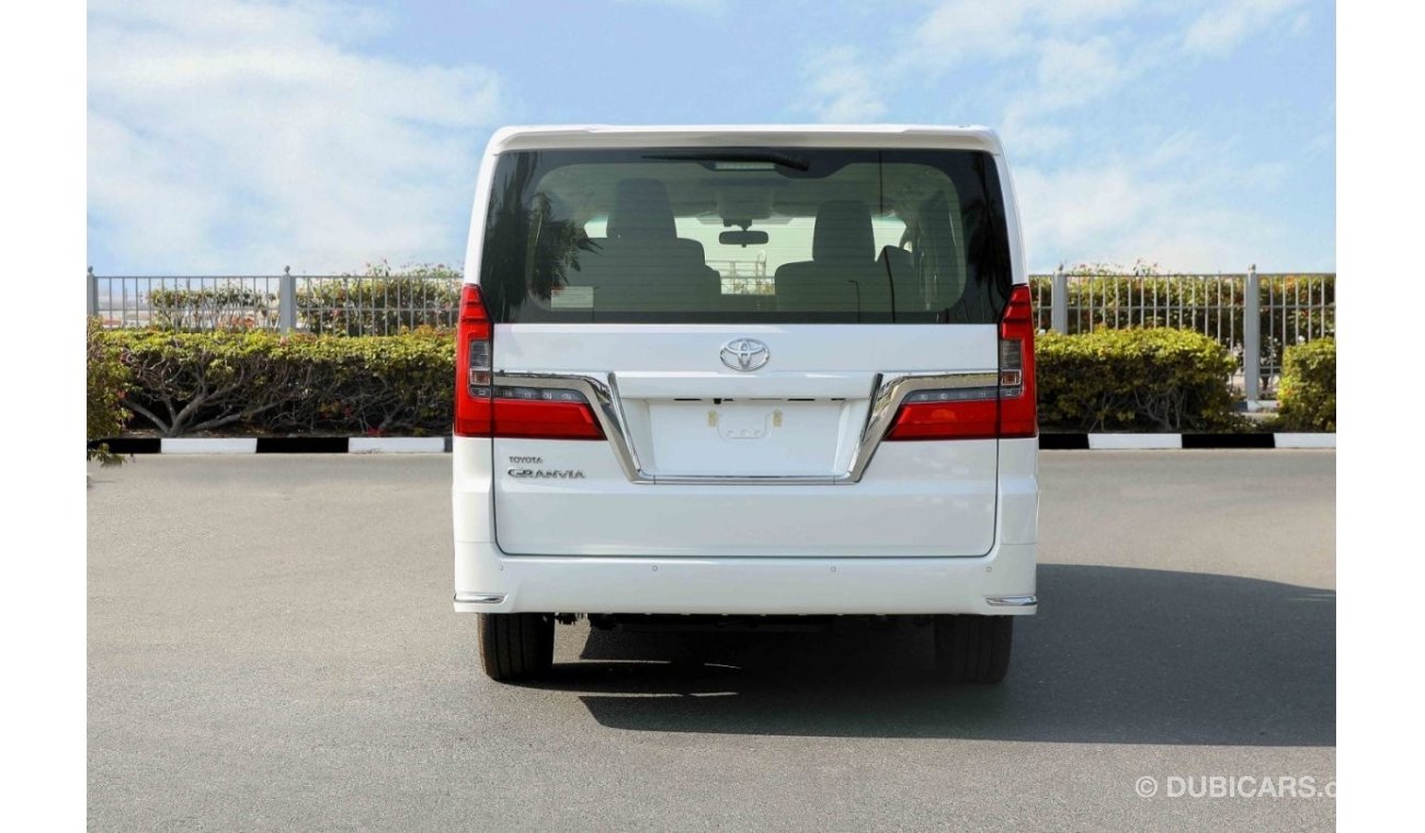 تويوتا جرافينا Get 2023 Toyota Granvia 3.5L 7 Seats Low Petrol Automatic - Colors Available: Pearl White & Silver