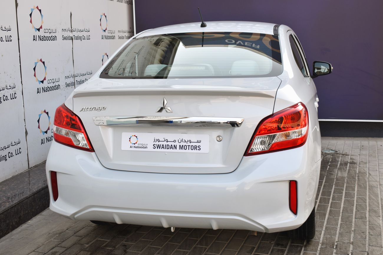 Mitsubishi Attrage AED 560 PM | 1.2L GLX GCC DEALER WARRANTY