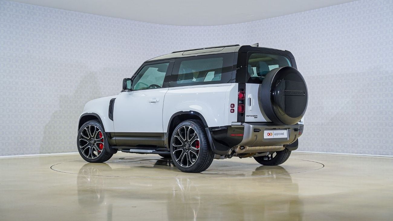 Land Rover Defender 90 X-Dynamic SE P400 3.0L | AED 4,767 PM | Warranty June-2028 | GCC