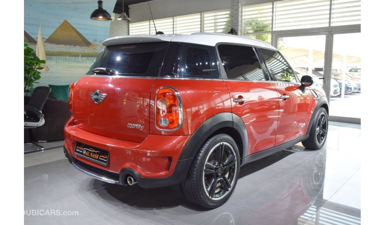 Mini Cooper Countryman Countryman Cooper S | 1.6L | GCC Specs | Single Owner | Accident Free | Excellent Condition