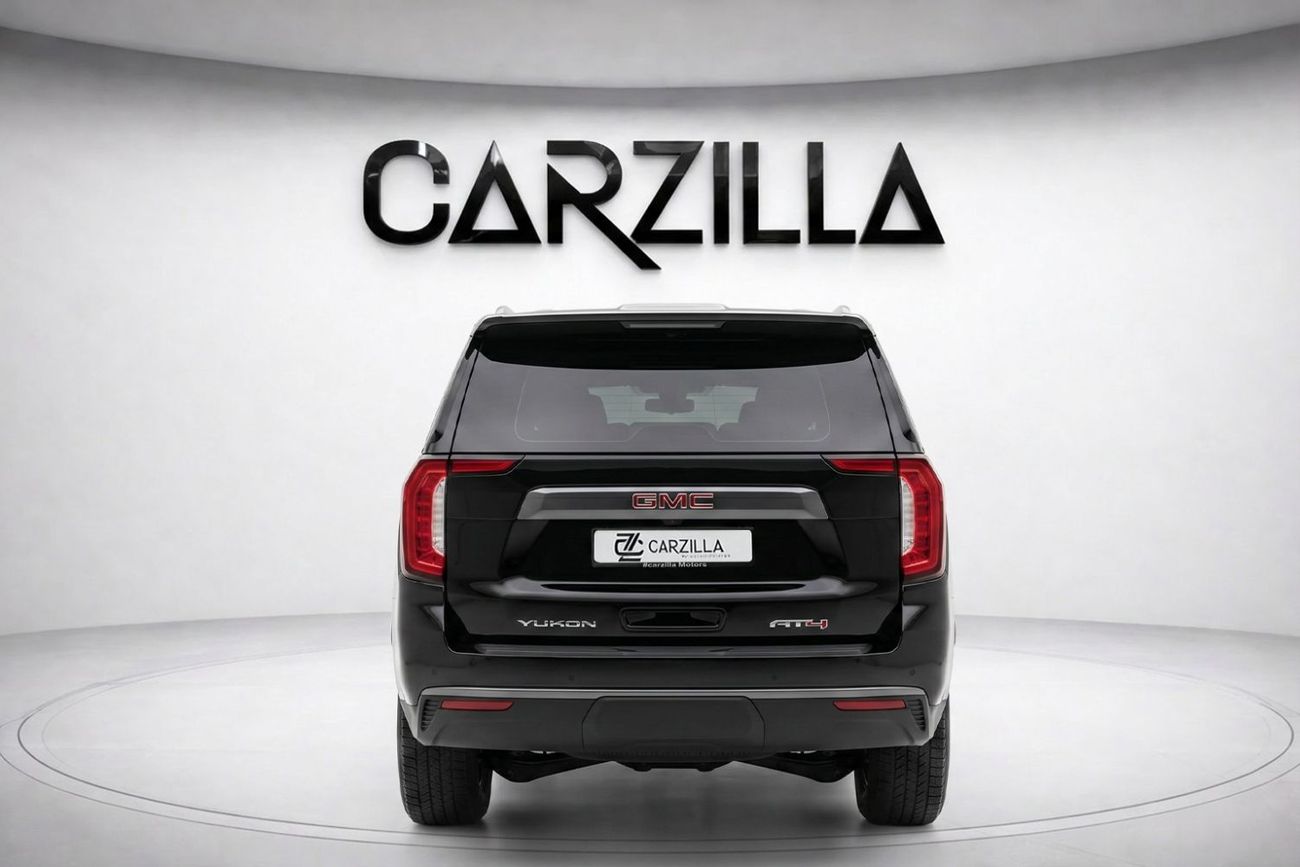 جي أم سي يوكون AT4 GMC Yukon 2023 l Black l GCC Specs l AED 3,427 / Monthly