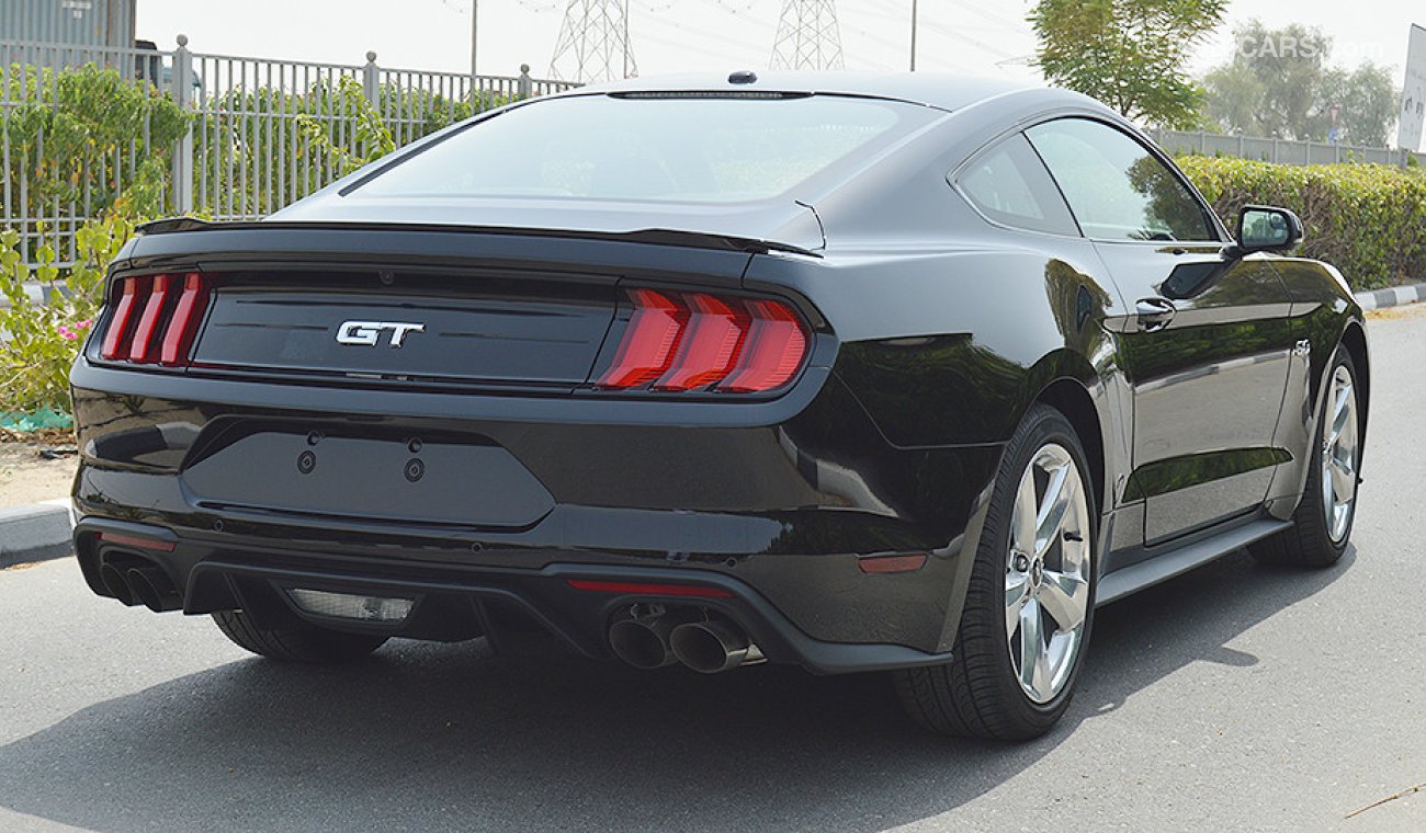 Ford Mustang GT Premium 2018, 5.0L V8 GCC, M/T, 0km with 3 Years or 100K km WRNTY, 60K km Service at Al Tayer