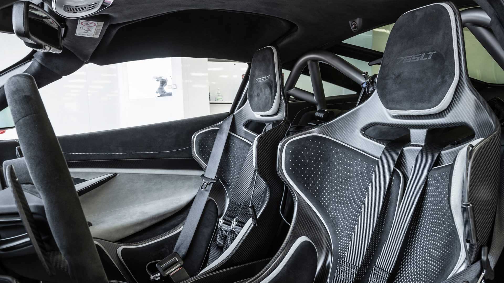 McLaren 765LT interior - Seats