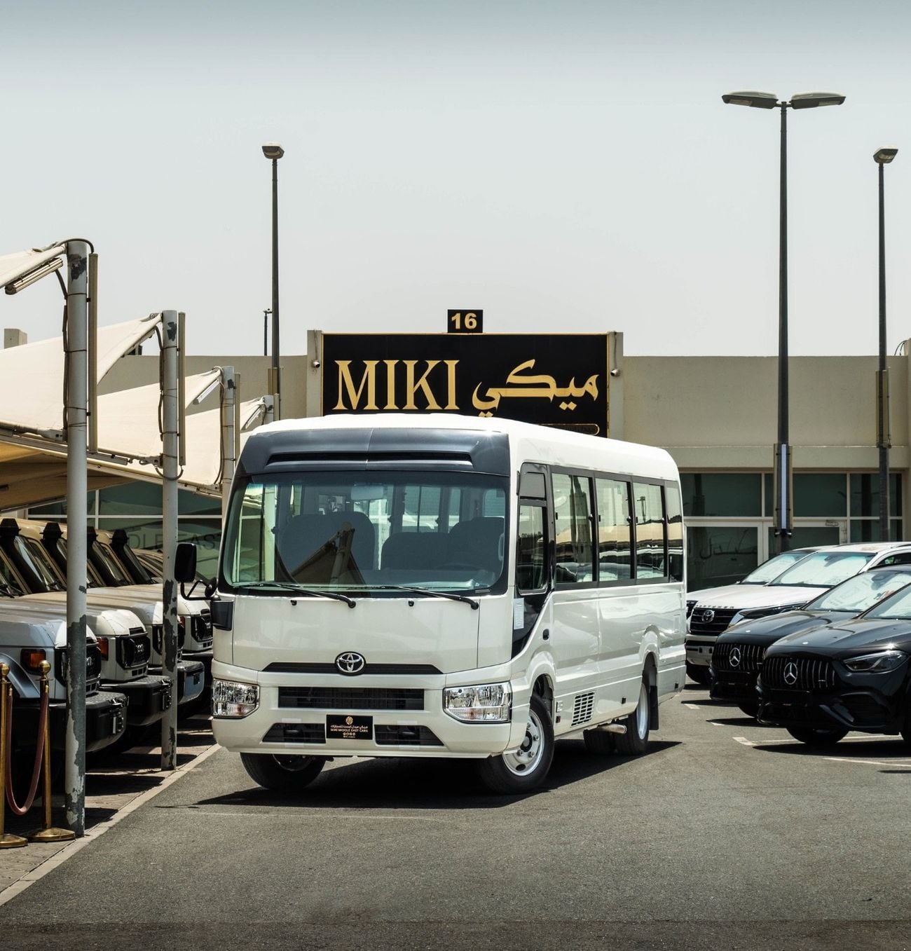Toyota Coaster 2.7L  | Petrol | 23 Seaters | 2025