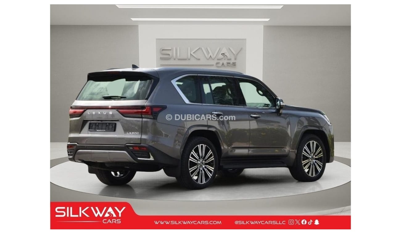 لكزس LX 600 لكزس LX600 إصدار الخشب الرمادي 2023: فن في الحركة!