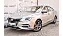 MG 5 AED 799 PM LUXURY 1.5L GCC DEALER WARRANTY