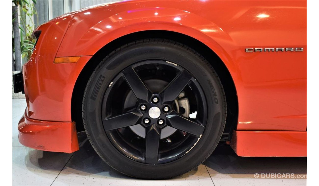 Chevrolet Camaro FULL SERVICE HISTORY! Chevrolet CAMARO 2012 Model!! in Orange Color! GCC Specs