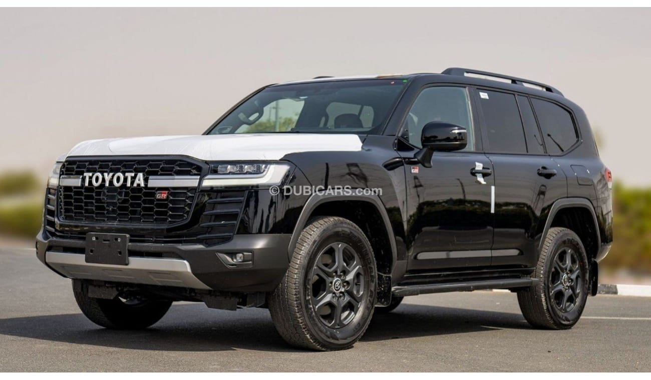 New Toyota Land Cruiser GRS LC300 GR SPORT 3.3D AT MY2023 BLACK 2022